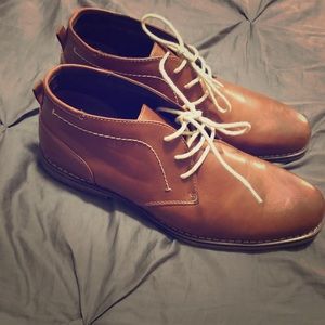 Tan/Brown George Dress shoes size 12 never worn